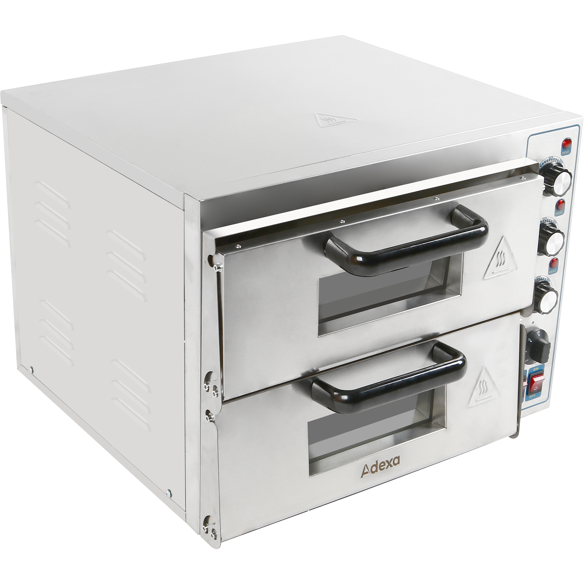 Elektriskā picas krāsns 2 kamerām 410x420mm | Adexa MLP2ST Elektriskā picas krāsns 2 kamerām 410x420mm | Adexa MLP2ST - Image 1