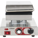 Komerciālais Vafeļu Cepējs Viens Kvadrātveida Beļģu | Adexa MLP801B - Image 2