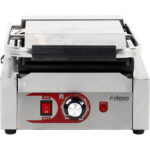 Smagas slodzes Panini kontakta grils ar vienu gludu virsmu | Adexa MLP811B - Image 2