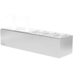 Komerciālais dvīņu 3 litru sūkņa izsmidzinātājs un 3x1,1 litru trauki | Adexa NHGN16B - Image 7