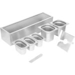 Komerciālais dvīņu 3 litru sūkņa izsmidzinātājs un 3x1,1 litru trauki | Adexa NHGN16B - Image 3