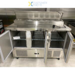 Atdzesēts sagatavošanas galds 3 durvis sviestmaižu augšdaļa 8xGN1/6 | Adexa P33 - Image 3