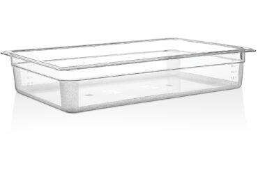 Polikarbonāta Gastronoma Panna GN1/1 Dziļums 100mm Caurspīdīga | Adexa P8114