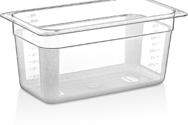 Polikarbonāta Gastronormas panna GN1/3 dziļums 150mm caurspīdīga | Adexa P8136