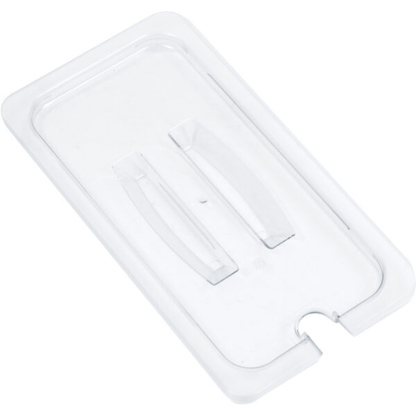 Polikarbonāta Gastronorma Konteinera Vāks ar Karotes Iedobi GN1/4 | Adexa P814LN