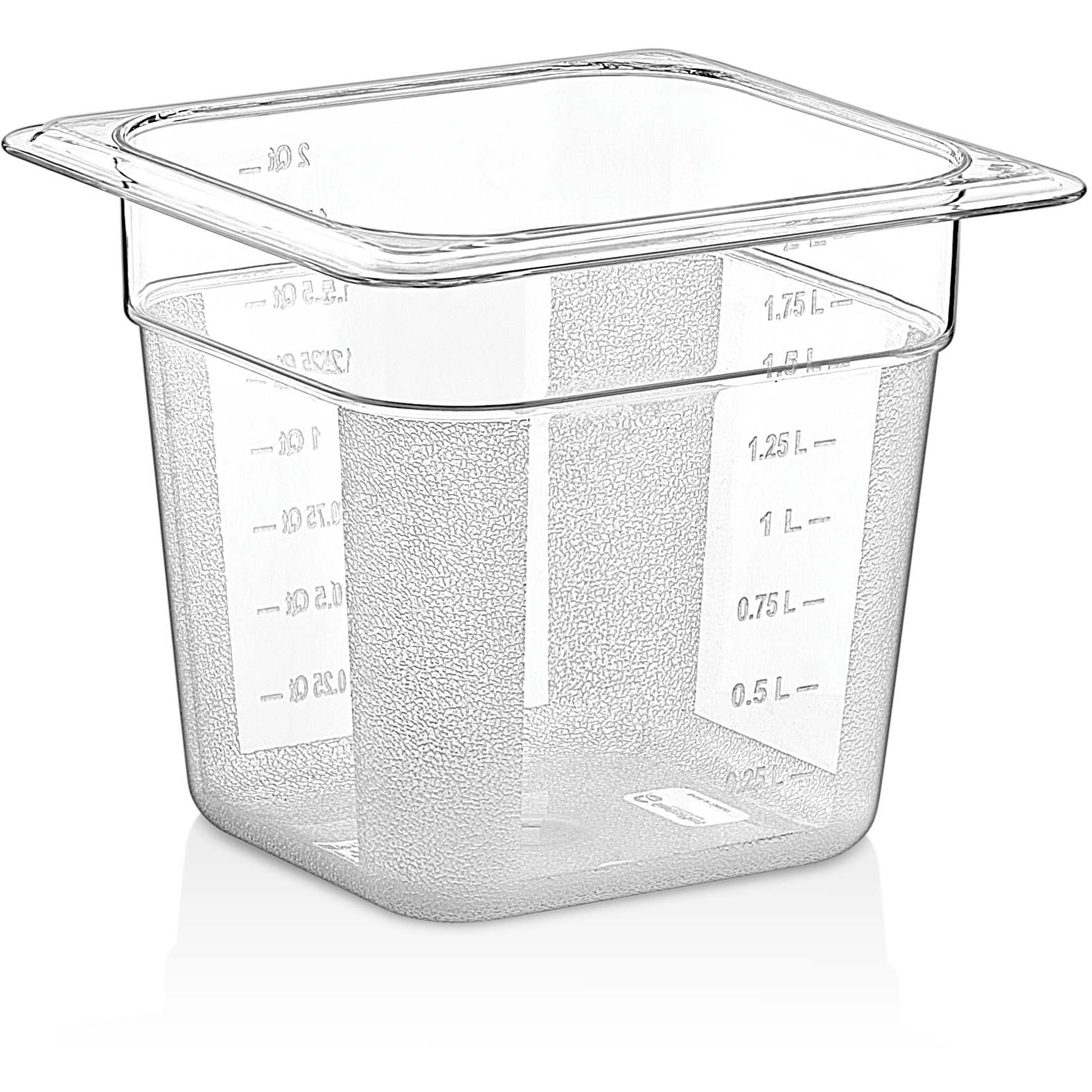 Polikarbonāta Gastronorms Trauks GN1/6 Dziļums 150mm Caurspīdīgs | Adexa P8166 Polikarbonāta Gastronorms Trauks GN1/6 Dziļums 150mm Caurspīdīgs | Adexa P8166 - Image 1