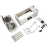 Komerciāla makaronu vārītājs Elektriska 2 grozi 4 litri Galda virsma | Adexa PCM4L - Image 3