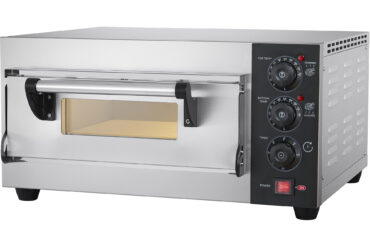 Komerciāla elektriskā picu krāsns 1 kamera 400x400mm 350°C Mehāniskā vadība 2.6kW 230V | Adexa PS441