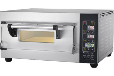 Komerciāla elektriskā picu krāsns 1 kamera 1 pica x 30cm 400°C Digitālā vadība 2.6kW 230V | Adexa PS441E
