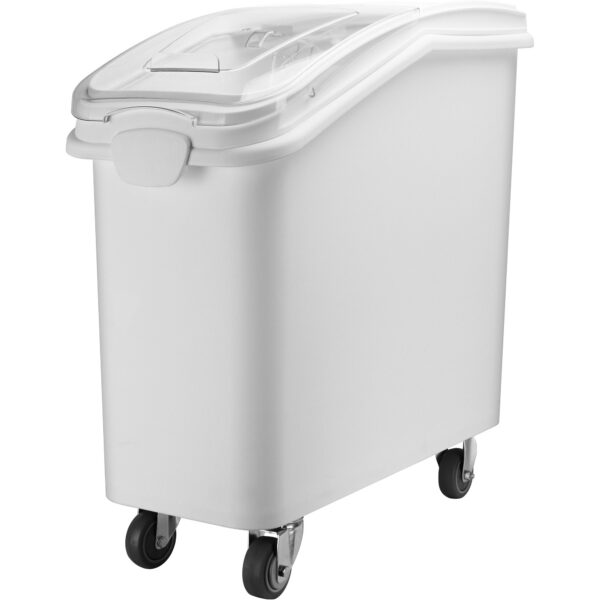 Mobilā sastāvdaļu tvertne 120 litri, caurspīdīgs vāks | Adexa QHID120