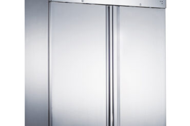 967lt Komerciālais ledusskapis Nerūsējošā tērauda stāvkabinete Divdurvju Ventilācijas dzesēšana | Adexa R800V