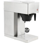 Komerciālais filtra kafijas automāts ar manuālu uzpildi, 1 stikla kanna, 2 sildvirsmas | Adexa RB286W - Image 4