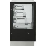 Kūku skaitītājs 900x730x1300mm Nerūsējošā tērauda pamatne 3 plaukti LED | Adexa GN900RF3 - Image 6