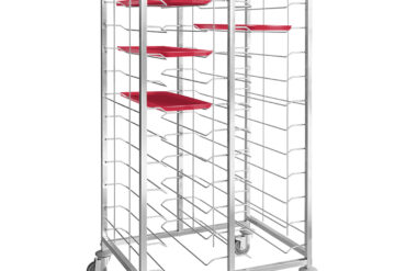 2x12 līmeņu Elastīga platuma Plaukts/Paliktnis/Panna/Pašattīrošs Ratiņš Nerūsējošais Tērauds | Adexa RTFT12D