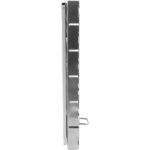 Nosūces nojumes Atvairītāja filtrs ar rokturi un vadotnēm Nerūsējošais tērauds 500x500x40mm | Adexa SCF50504HG - Image 2