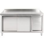 Komerciāls skapītis labajā pusē Atkritumu tvertne 1600x600x900 mm | Adexa SCP60160BRBR - Image 3