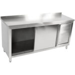 Komerciāls skapītis labajā pusē Atkritumu tvertne 1600x600x900 mm | Adexa SCP60160BRBR - Image 2