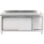 Komerciāls skapja labās puses atkritumu tvertne 1800x600x900mm | Adexa SCP60180BRBR - Image 3