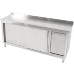 Komerciāls skapja labās puses atkritumu tvertne 1800x600x900mm | Adexa SCP60180BRBR - Image 5