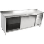 Komerciāls skapja labās puses atkritumu tvertne 1800x600x900mm | Adexa SCP60180BRBR - Image 2