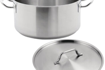 Profesionāls sautējamais katls ar vāku nerūsējošais tērauds 14.8 litri | Adexa SE13021