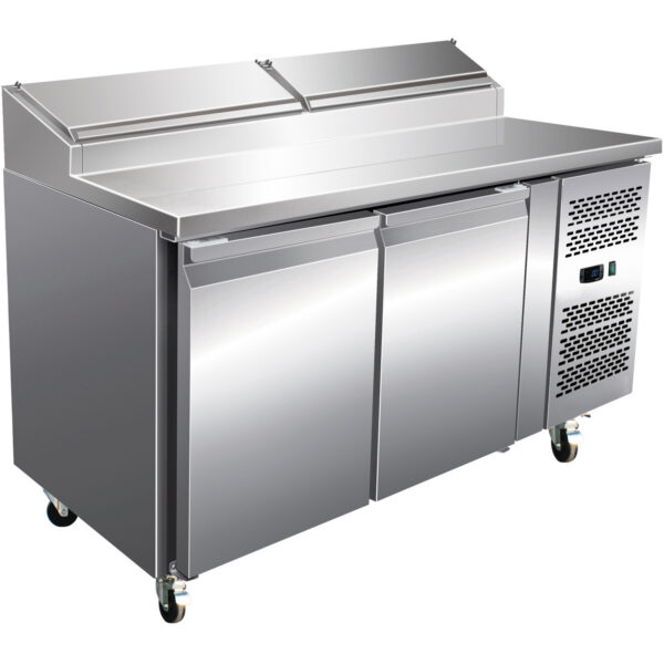 Sagatavošanas lete ar 2 durvīm 8xGN1/3 1510x800x1085mm | Adexa SH28