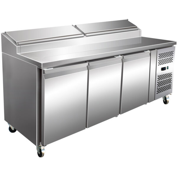 Sagatavošanas letes 3 durvis 11xGN1/3 2020x800x1085mm | Adexa SH38