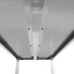 Profesionāla plauktu sistēma Nerūsējošais tērauds 1800x400x1500mm 4 plaukti | Adexa SSB18040 - Image 2