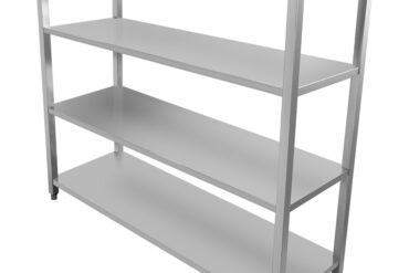 Profesionāls plauktu komplekts Nerūsējošais tērauds 1500x500x1500mm 4 plaukti | Adexa SSB15050