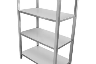 Profesionāla Plauktu Sistēma Nerūsējošais tērauds 1200x500x1500mm 4 plaukti | Adexa SSB12050