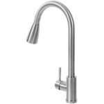 Izlietnes maisītājkrāns ar izvelkamu krānu, nerūsējošā tērauda, ar vienu sviru | Adexa STFR01 - Image 6