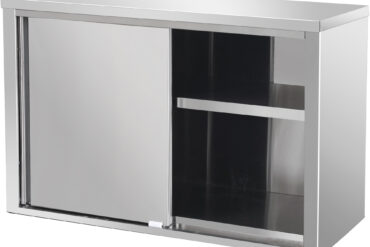 Sienas skapītis ar durvīm Nerūsējošais tērauds 600x400x650mm | Adexa SWC60402D