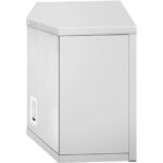 Sienas skapis Stūra vienība Nerūsējošais tērauds 600x600x400x400x800mm | Adexa SWCCNH60402DR - Image 2