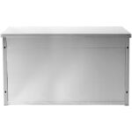 Sienas skapja skapis Nerūsējošais tērauds 1200x400x800mm | Adexa SWCH12040 - Image 5