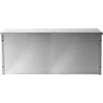 Sienas skapītis skapītim Nerūsējošais tērauds 2000x400x800mm | Adexa SWCH20040 - Image 3