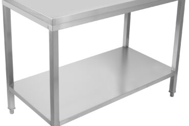 Profesionāls darba galds Nerūsējošais tērauds Apakšplaukts 1800x700x900mm | Adexa SWT70180