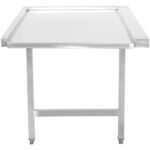 Izkrāmēšanas galds Labā puse 1100x650x850mm Bez apakšējā plaukta Bez aizsargmala Nerūsējošais tērauds | Adexa SWT11065R - Image 2