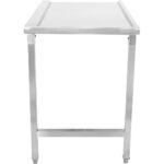 Izkrāmēšanas galds Labā puse 1100x650x850mm Bez apakšējā plaukta Bez aizsargmala Nerūsējošais tērauds | Adexa SWT11065R - Image 4