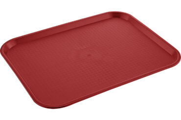 Servēšanas paplāte Polipropilēns Taisnstūrveida 450x350mm Sarkana | Adexa TF0002R