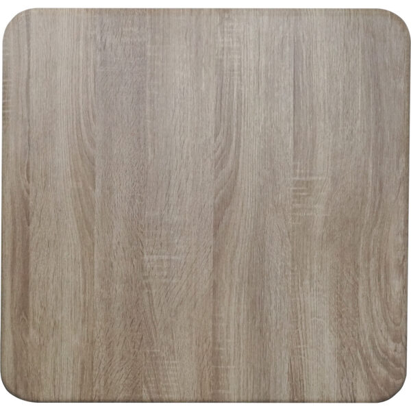 Laminēta kvadrātveida galda virsma Dabiska 24x24" | Adexa TT2424NATURAL