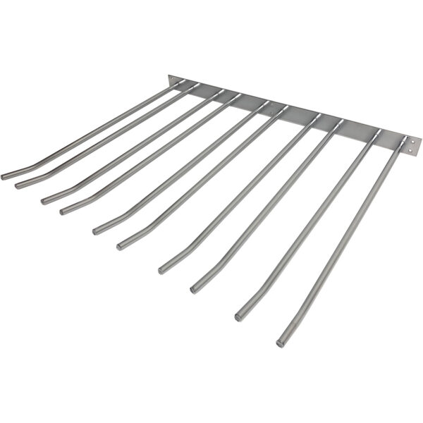 Vīna glāžu statīvs sudraba pie sienas montējams Garums 300mm 15 vīna glāzes | Adexa WGA58500300S