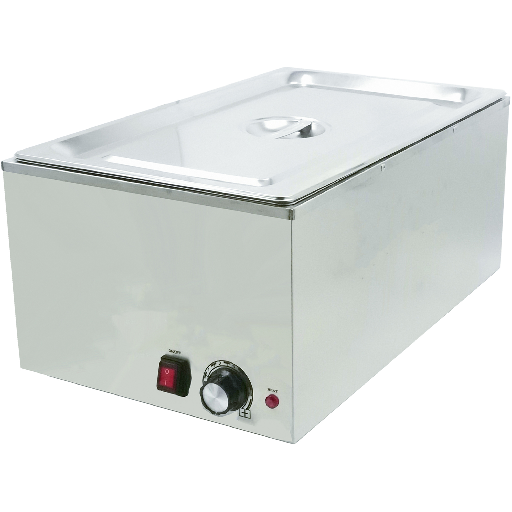 Komerciāls Bain Marie Komerciāls Bain Marie, ietver 1xGN1/1 trauku ar vāku | Adexa WH7066 - Image 1