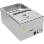 Komerciālais Bain Marie, ietver 2xGN1/2 konteinerus ar vāku | Adexa WH706612 - Image 2