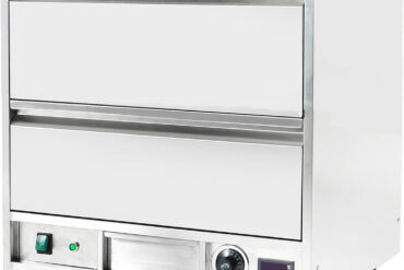 Komerciāls ēdienu sildītājs ar 2 atvilktnēm GN1/1 | Adexa WHBWD02