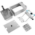 Komerciālais fritieris Vienvietīgais Elektriskais 10 litru 2.5kW Galda | Adexa WHCDFS - Image 9