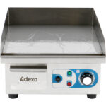 Komerciālais grils gluds mazs 1 zona 2kW elektrisks | Adexa WHEG810AF - Image 2