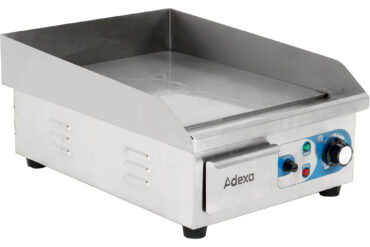 Komerciālais grils gluds mazs 1 zona 2kW elektrisks | Adexa WHEG810AF