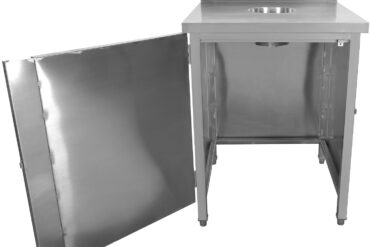 Komerciālais atkritumu tvertņu skapis nerūsējošā tērauda | Adexa WRSA7070H