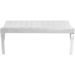 Sienas plaukts ar perforācijām, 1 līmenis, nerūsējošais tērauds, 600x400x254mm | Adexa WSW40060P - Image 3