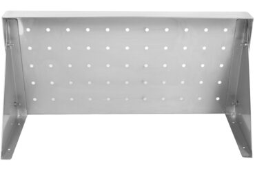 Sienas plaukts perforēts 1 līmenis Nerūsējošais tērauds 800x350x254mm | Adexa WSW35080P